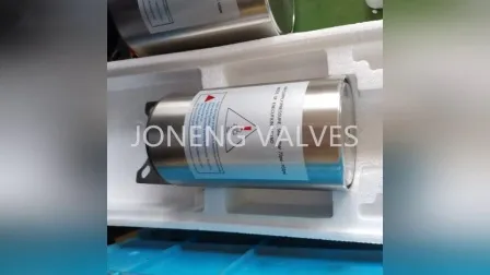 Food Grade Stainless Steel Pneumatic Cylindrical Spring Head Actuator Valve Head